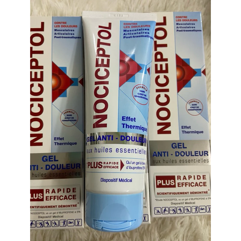 Gel giảm đau cơ, xương khớp, hậu chấn thương Nociceptol nhập khẩu chính hãng từ Pháp 1 Gel giảm đau cơ, xương khớp, hậu chấn thương Nociceptol nhập khẩu chính hãng từ Pháp