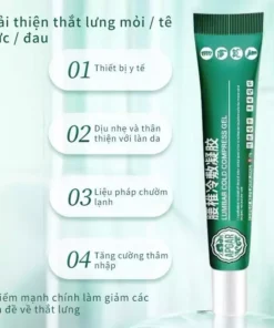 Gel Lạnh Cải Thiện Tình Trạng Đau Nhức Xương Khớp đau cơ căng cơ, dùng cho mọi vị trí đau nhức 12 gellanh5