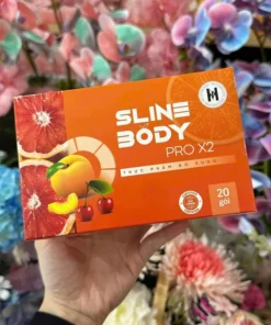 Alternative view of Trà Đào Giảm Cân Sline Body Pro X2, Trà Giảm Cân Sline Pro BodyX2 thế hệ2 cho cơ địa khó giảm tặngkem Siro Bưởi Đỏ 20goí