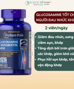 Viên uống Glucosamine chondroitin 1500mg giảm đau xương khớp, bổ khớp Triple Strength Glucosamin