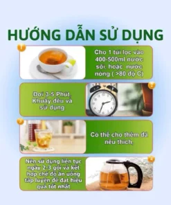 Alternative view of Trà thải độc ruột Phan Tả Diệp Hộp 25 Túi Lọc Hỗ Trợ Giảm Cân, Nhuận Tràng, Thanh Lọc Cơ Thể