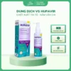 Dung dịch vệ sinh Hupavir Sinecatechin dưỡng ẩm làm sạch vùng kí.n 120ml