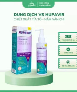 Dung dịch vệ sinh Hupavir Sinecatechin dưỡng ẩm làm sạch vùng kí.n 120ml