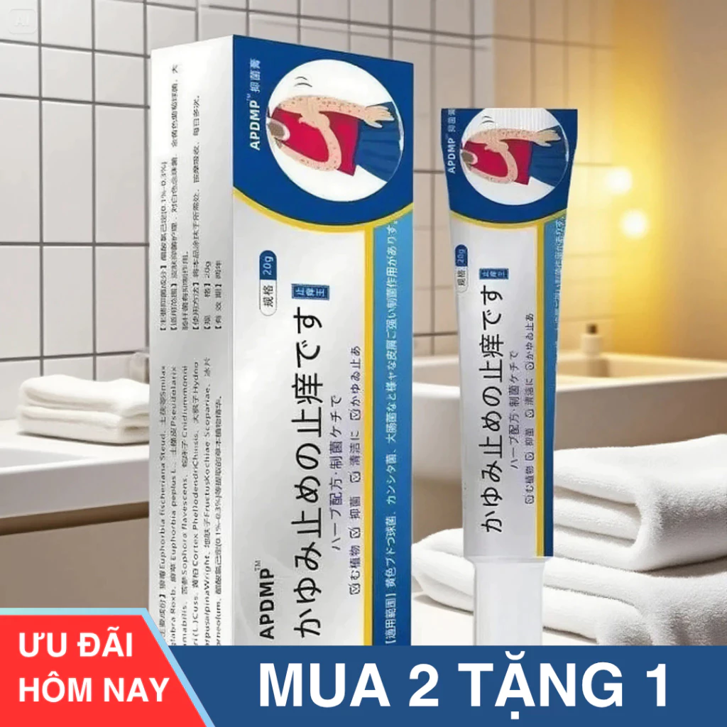 Kem Bôi Da Liễu Tochiki Nhật Bản Nấm Ngứa, Viêm Da Cơ Địa, Tổ Đỉa, Hắc Lào, Á Sừng 14 kemboi1 2