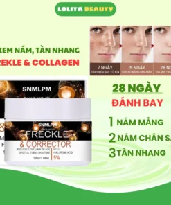 Alternative view of Kem nám tàn nhang ,Kem xóa nám SNMLPM mờ nám tàn nhang đồi mồi dưỡng ẩm da phục hồi da chống lão hoá