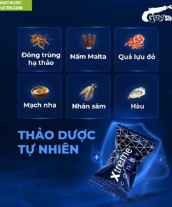 keo nhan sam xtreme tang cuong sinh ly 1 vien 2