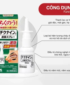 Alternative view of Xịt xoang Nhật bản Kobayashi Chikunain ( Nội Địa )