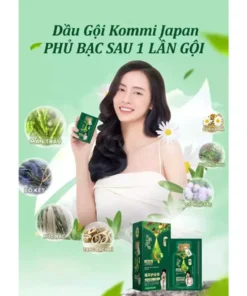 Alternative view of Dầu Gội Phủ Tóc Bạc KOMMI JAPAN Phủ Bạc - Dầu Gội KOMMI JAPAN Nhuộm Tóc Phủ Bạc, Dưỡng Tóc Óng Mượt