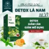 { Xưởng Trà } lá nam giảm cân 10 vị hỗ trợ, thanh lọc cơ thể, thải độc gan, mỡ bụng giảm mỡ máu, 60 túi lọc