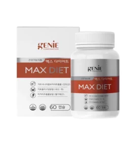 [Chính hãng ]Viên giảm cân Max diet Genie Hàn Quốc - giảm cân nhanh,hộp 60 viên cho cơ địa chai lỳ, khó giảm