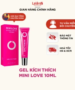 Gel bôi trơn MINILOVE 10ml PinkLove