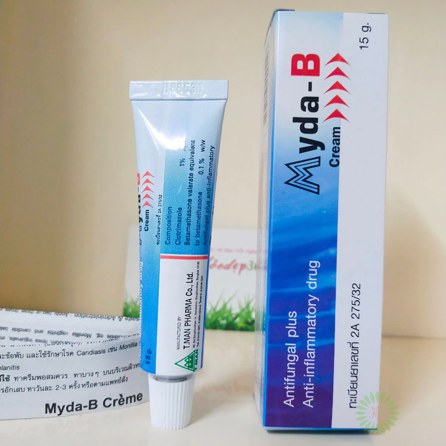 Kem dưỡng da nám , tàn nhang Myda-B 25g chính hãng 11 nam1 2