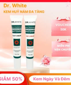 Liệu Trình Hủy Nám, Tàn Nhang Đa Tầng DR. WHITE Ngày và Đêm. Kem Dưỡng Ẩm, Phục Hồi Da, Mờ Đồi Mồi 11 namboi3