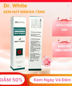 Liệu Trình Hủy Nám, Tàn Nhang Đa Tầng DR. WHITE Ngày và Đêm. Kem Dưỡng Ẩm, Phục Hồi Da, Mờ Đồi Mồi 13 namboi5