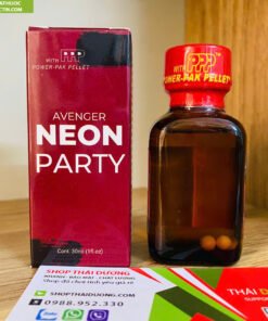 Alternative view of Popper Neon Red 30ml Chính Hãng PWD – Tinh Dầu Tăng Hưng Phấn Cực Mạnh Cho Bot