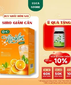 Thực phẩm bổ sung Nio slim plus Giúp Giảm 2-4 Kg Sau 15 Ngày Hiệu Quả Không Phải Thuốc Giảm Cân