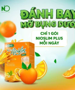 Siro Giảm Cân Nio Slim Plus+ Chính Hãng Vị Cam Thơm Ngon giảm cân sau sinh an toàn hiệu quả có tặng kèm detox rau củ 12 nioslim3