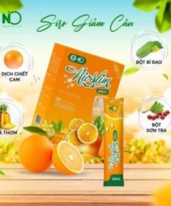 Siro Giảm Cân Nio Slim Plus+ Chính Hãng Vị Cam Thơm Ngon giảm cân sau sinh an toàn hiệu quả có tặng kèm detox rau củ 15 niosslim2