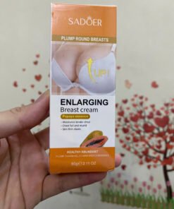 Kem Sadoer Nở Ngực ENLARGING BREAST CREAM Vòng 1 Tròn Trịa Săn Chắc, Giúp Da Mềm Mại Đàn Hồi (có che tên)