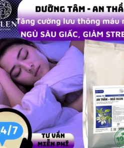 Trà An Thần, Ngủ Ngon cải thiện chứng mất ngủ, khó ngủ, ngủ không sâu giấc Calen Herbal Tea 18 nthan5
