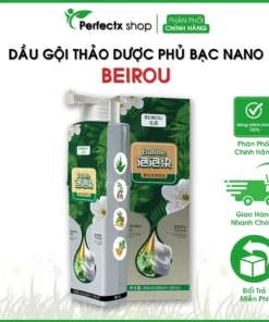 Alternative view of Dầu gội thảo dược phủ bạc nano BEIROU 200ml - Dầu gội phủ bạc, phủ đen mái tóc, thành phần tự nhiên không hư tổn bền màu
