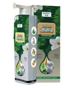 Dầu gội thảo dược phủ bạc nano BEIROU 200ml - Dầu gội phủ bạc, phủ đen mái tóc, thành phần tự nhiên không hư tổn bền màu 11 phubac3