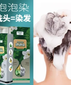 Dầu gội thảo dược phủ bạc nano BEIROU 200ml - Dầu gội phủ bạc, phủ đen mái tóc, thành phần tự nhiên không hư tổn bền màu 14 phubac6