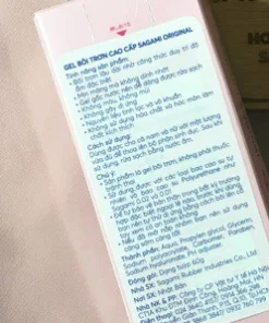Gel Bôi Trơn và tạo độ ẩm tự nhiên-chuyên dùng cho vùng kín dễ mẫn cảm 60g 10 sagami4