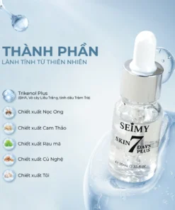 Serum giảm mụn thâm Seimy - Skin 7 Days Plus - 10ml 11 semi2