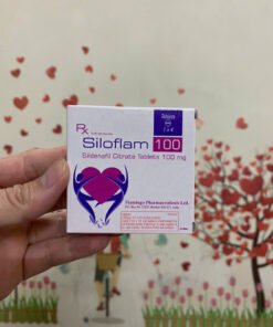 Alternative view of Thuốc Siloflam 100 Flamingo điều trị rối loạn cương dương (1 vỉ x 4 viên)