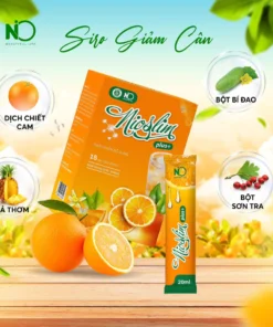 Siro Giảm Cân Nioslim Plus + Vị Cam Thơm Ngon Giúp Siro Nio Slim