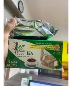 Giảm cân SLIM BODY TEA Hộp 25 Gói Chính Hãng ✔️️️ Trà giảm cân cấp tốc giảm mỡ bụng giảm béo hiệu quả đốt cháy mỡ thừa