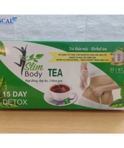 Giảm cân SLIM BODY TEA Hộp 25 Gói Chính Hãng ✔️️️ Trà giảm cân cấp tốc giảm mỡ bụng giảm béo hiệu quả đốt cháy mỡ thừa 7 slim3