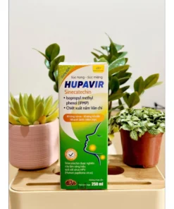 Nước súc miệng họng HUPAVIR 250ml hỗ trợ giảm sùi, ngăn ngừa nhiễm HPV
