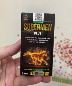 Xịt chống xuất tinh sớm Best Life Supermen plus kéo dài thời gian quan hệ chai 15ml