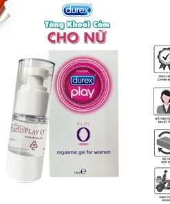 GEL BÔI TRƠN TĂNG KHOÁI CẢM CHO NỮ DUREX PLAY O 15ml - HÀNG CHÍNH HÃNG