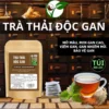 Trà Thải Độc Gan Thảo Mộc Xanh - Mát Gan, Giảm Mụn, Gan Nhiễm Mỡ , Giải Độc Gan, Cà Gai Leo - Bịch 30 Lọc