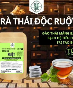 Trà Thải Độc Ruột Nature Tea Bội Lan Đường,Sạch Đường Ruột, Giảm Táo Bón,Hỗ Trợ Tiêu Hóa,Bịch 50 lọc