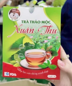 XUÂN THU - Trà Thảo Mộc Xuân Thu Chính Hãng đào thải mỡ thừa, mỡ máu,giúp ngủ ngon, giảm đau xương khớp,ổn định huyết áp