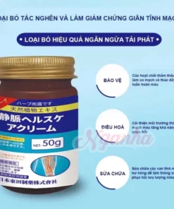 Kem Giãn Tĩnh Mạch NHẬT BẢN,Cải Thiện Lưu Thông Máu Giữ Lại Vẻ Đẹp Cho Đôi Chân 17 tinhmach6