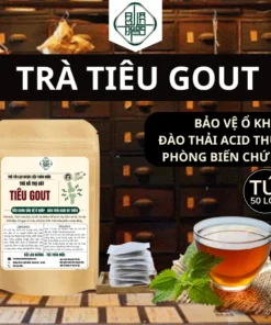 Trà Tiêu Gút (Gout) - Bội lan đường - Đào Thải Axit Uric, Giảm Nguy Cơ Viêm Khớp Gout - Dây gắm, Củ Ráy - túi 50 Lọc