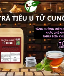 Alternative view of Trà Tiêu U Tử Cung - Thảo Mộc Xanh - Trà Ấm Tử Cung, Tiêu U Xơ, U Nang Tử Cung, U Vú lành tính