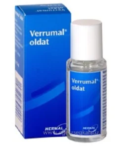 Alternative view of Verrumal solution bôi sùi mào gà lưỡi và vị trí đặc biệt, hết sạch sùi mào gà chính hãng Đức (Che tên SP)