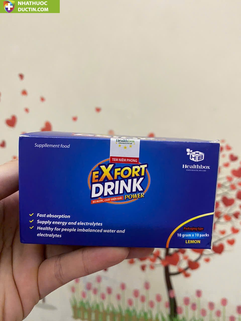 Gói Oresol Exfort Drink Bù nước Điện giải hiệu quả 17