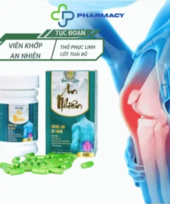 Alternative view of Viên uống xương khớp thổ phục linh cốt toái bổ thoát vị đĩa đệm đốt sống lưng viêm khớp An Nhiên Chính Hãng
