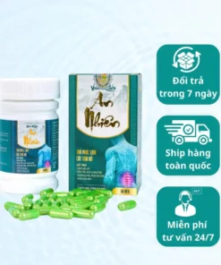 Viên uống xương khớp thổ phục linh cốt toái bổ thoát vị đĩa đệm đốt sống lưng viêm khớp An Nhiên Chính Hãng