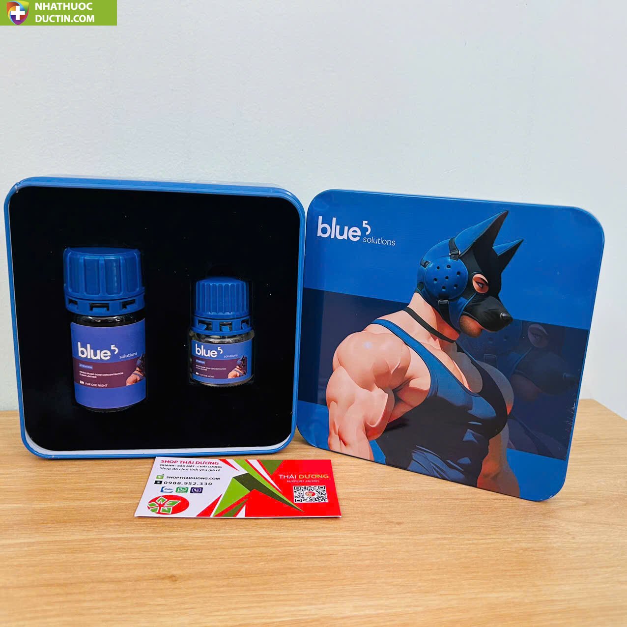 Popper Blue Solutions Dog Combo Mỹ 60ml – Chai Hít Tăng Khoái Cảm Cực Nhanh, Siêu Mạnh 6 blued2