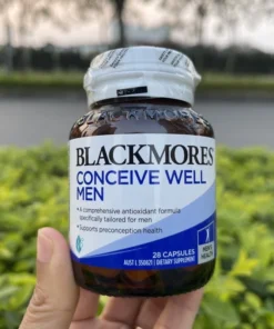 Viên uống Blackmores Conceive Well Men Úc hỗ trợ sinh lý, tăng khả năng thụ thai cho Nam, 28 viên