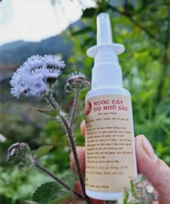 Xịt Mũi Cỏ Ngũ Sắc (cỏ hôi, cứt lợn) 30ml - Xoang, Mũi dị ứng, ngạt