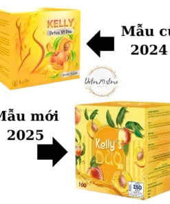 [CHÍNH HÃNG] Trà KELLY vị Đào, Trà giảm cân hỗ trợ kiểm soát cân nặng, giữ dáng
